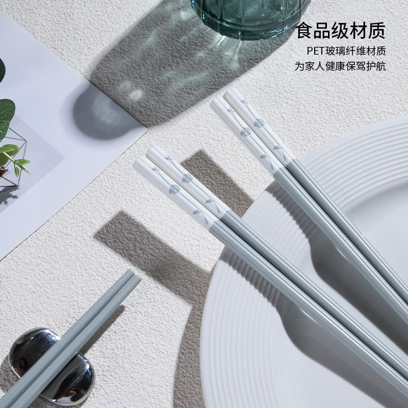 2024 New One-Person Alloy Chopsticks | Non-Slip, High-Temperature Resistant