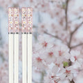 1 Pair of Amber Sakura Chopsticks