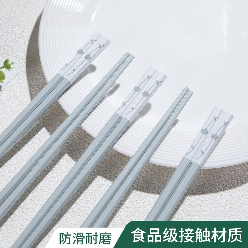 2024 New One-Person Alloy Chopsticks | Non-Slip, High-Temperature Resistant