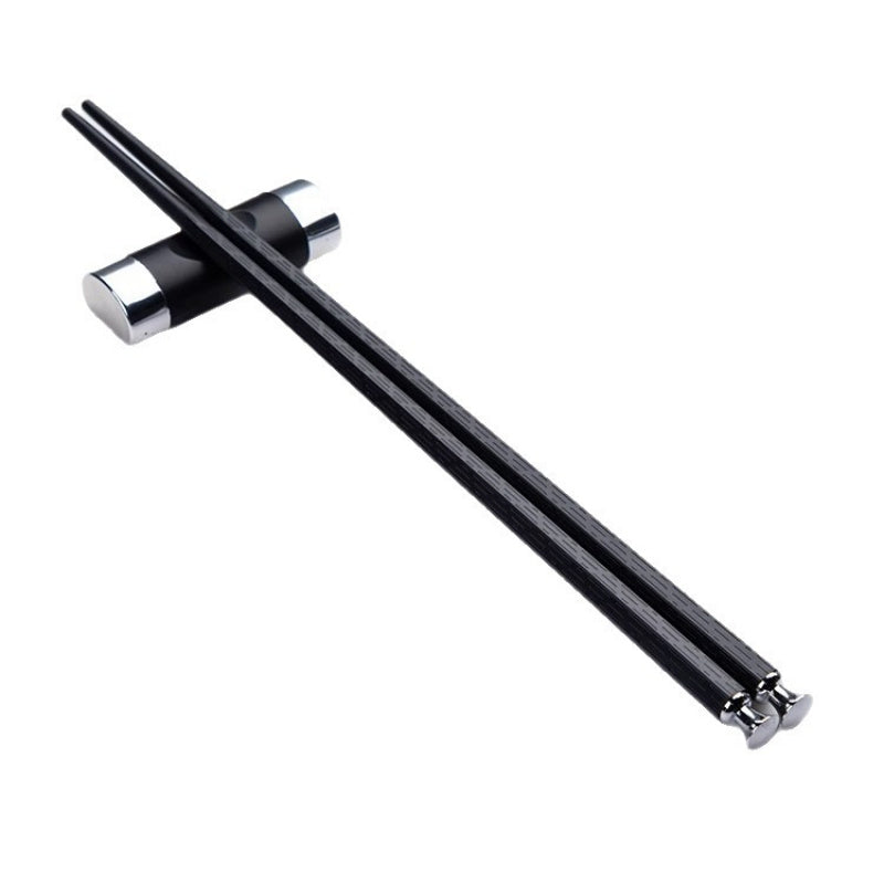 A pair of Nordic Style Alloy Chopsticks | Modern Minimalist Home Dining Tableware